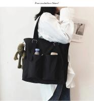 Bolso Bandolera Grande Para Mujer Xierya Capacidad De Almacenamiento Amplia Estilo Casual Cierre De Cremallera Material Impermeable Bolsa De Mano Para Estudiantes - details 10