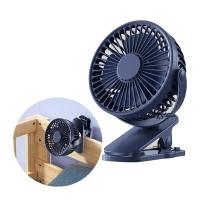 GAIATOP-ventilador de Clip portátil, Mini ventilador de escritorio recargable Silencioso de 3 velocidades, rotación de 360 °, ventilador de refrigeración Personal adecuado para cochecitos - details 4