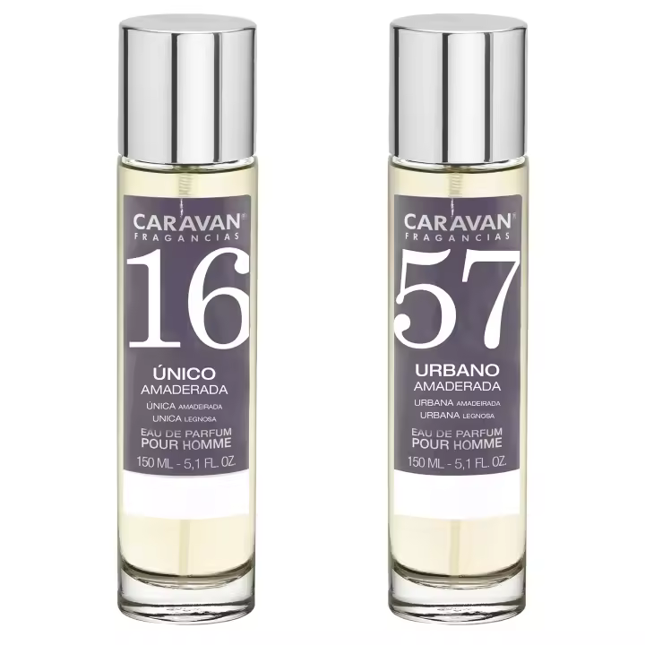 Set de 2 perfumes caravan hombre nº57 y nº 16 - 1