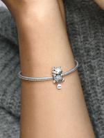 Pandora - Charm de Gatito y Bola de Lana-Plata de Ley - details 3