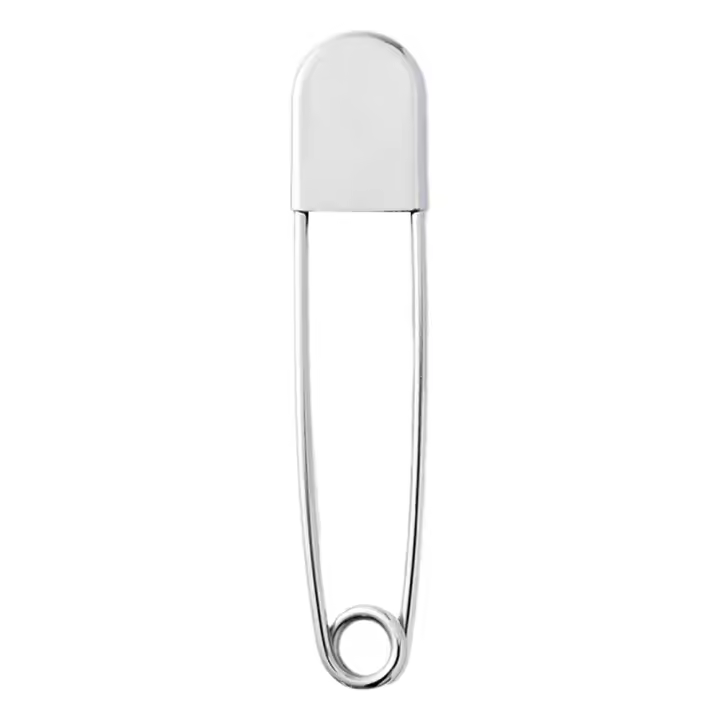 Grande Pin De Seguridad De Acero Inoxidable 1Pcs 12.8cm Herramientas De Costura DIY Agujas Empaquetadas Para Fijar Archivos - 1