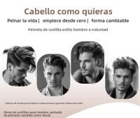 Cepillo De Pelo Para Hombres Resistente Al Calor No Dañino Para El Cabello Con Ribas Caja De 100 Piezas Tamaño 25x4 - details 2