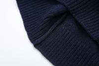Suéter De Lana Mezclada Con Estola Estilo Perezoso Versátil Para Mujer Moda Otoño E Invierno Suéter De Punto Suelto Cuello Redondo Sin Cierre - details 8