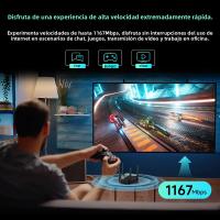 Repetidor De Señal WiFi Dual-Band Kebidumei AC1200 Amplificador De Router Para Red Doméstica 2.4/5G Extensor De WiFi Con Rádaro De 1200M - details 3