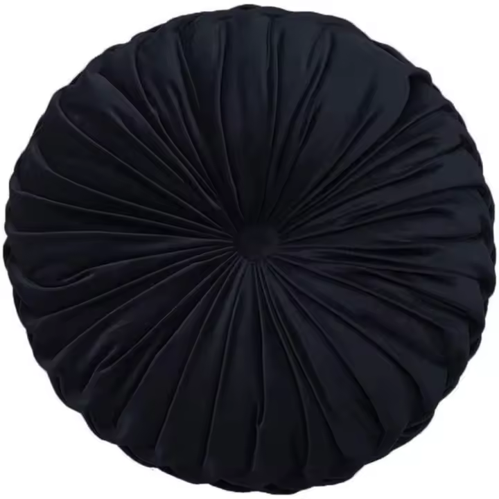 Codo de terciopelo para Silla, cojeo plisado, cojeo decorativo para el suelo, para el hogar, sofá - 1