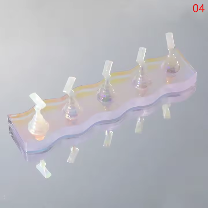Soporte Magnético Aurora Para Uñas Postizas Y Pólipos De Gel Esterilizador De Uñas Práctica De Manicura Acrílico - 1