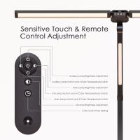 Lámpara De Escritorio LED Bicolor 360° 24W Con Control Remoto Protección Ocular 4 Temperaturas De Color Y 5 Niveles De Brillo Para Lectura - details 5
