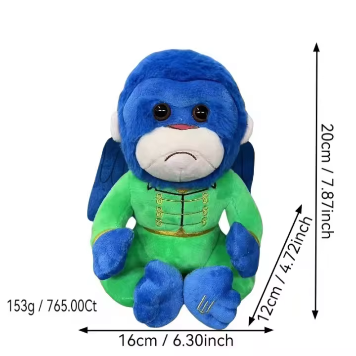 Peluche de bruja de la Academia de Magia - Muñeca navideña de doble forma - 1