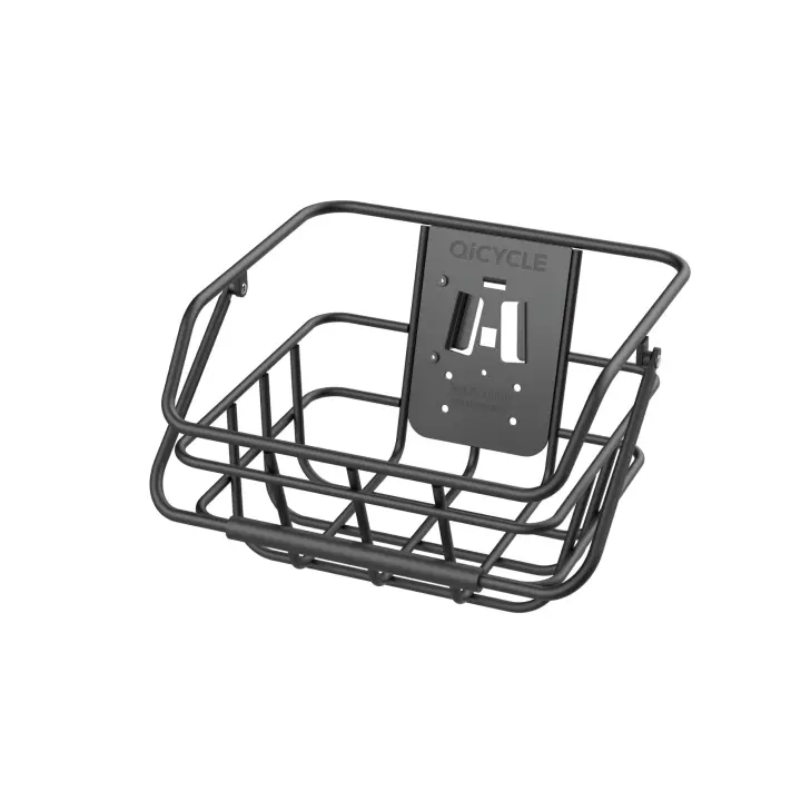 Cesta para Bicicleta eléctrica Qicycle, 35,9x31x20,7cm, Peso máx 15 kg, Negro - 1