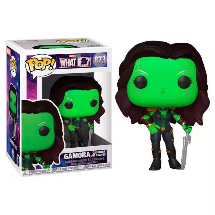 Figura Funko Pop Marvel What If Gamora-Figura de Vinilo Coleccionable - Idea de Regalo- Mercancia Oficial - Juguetes para Niños y Adultos - Movies Fans - Muñeco para Coleccionistas y Exposición - 1