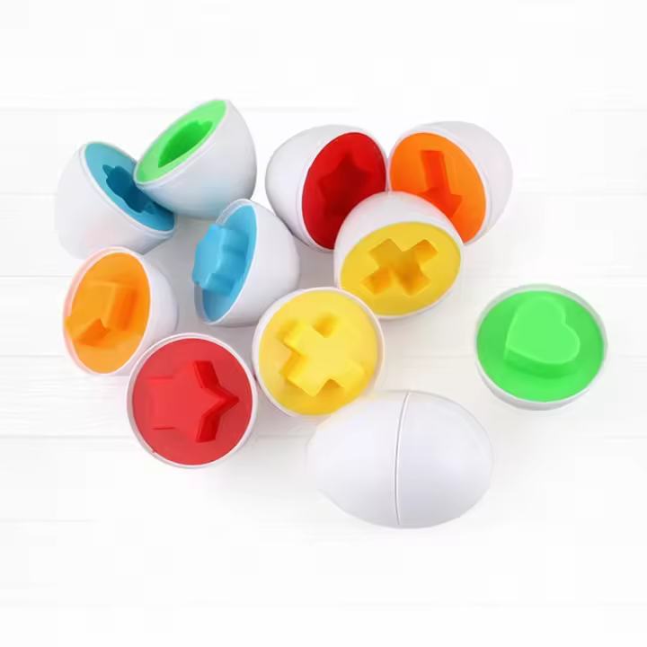 Juguete Educativo Para Bebés Huevo Inteligente Juegos De Alineación De Formas Sorters Montessori Juguetes Para Niños Y Niñas Edad 2-4 Años - 1