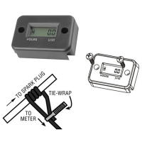 Timer De Motor Universal Para Motocicleta ATV Y Barco Medidor De Tiempo De Funcionamiento IP68 Inducción Medidor De Horas ABS - details 5