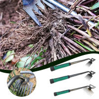 Herramienta De Jardín Aleekit Dual Para Rastrillar Y Sacar Malas Hierbas a Mano Resistentes Y Duraderas Accesorios De Jardinería Para Tierra Suave Regalo Para Amantes Del Jardín - details 0