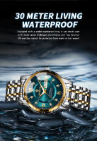 Reloj De Pulsera De Cuarzo Para Hombre Relogio Masculino De Lujo Deportivo Resistente Al Agua 30ATM Con Fecha Y Luz Térmica - details 6