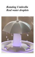 Máquina De Aromaterapia Con Paraguas Giratorio Para Diffusor De Agua Gotas Zoeydam Origien China Continental - details 7