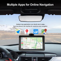 Radio Automotriz Universal De 7 Pulgadas Con Apple Carplay Android Auto Multimedia Video Player Táctil FM Bluetooth WIFI Para Coche - details 8