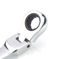 Llave De Destornillador De 72 Dientes Con Cabeza Flexible Y Acabado En Espejo Herramienta Manual De Crámer Vanadio Acero Multifuncional Antideslizante - details 0