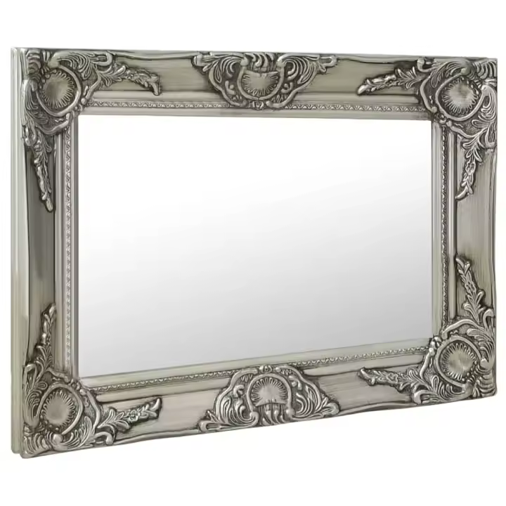 Espejo de maquillaje Barroco Plisado 60x40 cm, Espejo de maquillaje - 1