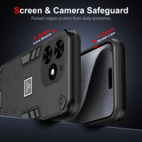 Estuche De Protección Doble Capa Para Tecno Spark 20 10 9 7 pro plus 10C 9T 8C 7P GO 2024 2023 2022 POP 7 6 5 pro Antigolpes Y Anti-arrugas - details 4