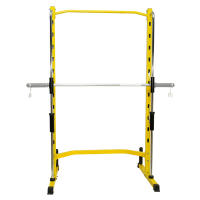 ALLINLIFE Jaula Musculacion Ajustable,Jaula de Potencia Multifuncional,Jaula de Sentadillas con Barra de Dominadas, Estación de Dips y Remo,Multipower Maquina Gym Gimnasio en Casa para Entrenamiento - details 2