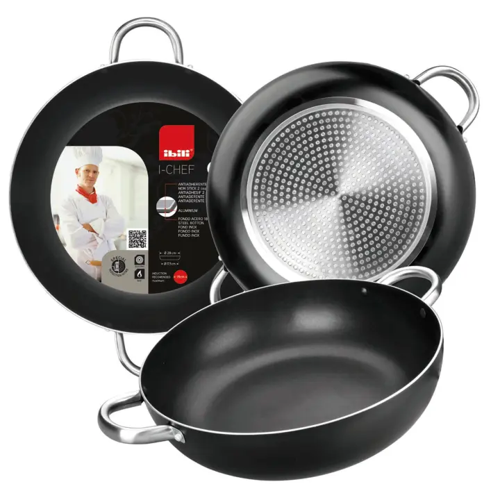 IBILI   REF.403340    SARTEN HONDA CON 2 ASAS I-CHEF 40 CM - 1