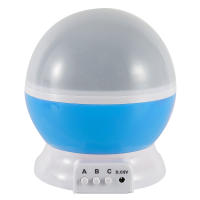 Lámpara Nocturna Proyector De Cielo Estrellado Con Rotación Y Galaxia Para Bebé Decoración De Dormitorio Luz De Mesa Con Figuras De Luna Y Estrellas - details 8