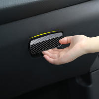 Cubierta De Manija De Guante Para Peugeot 2008 2014-2018 208 2015-2019 208 GTI 2014 Adorno De Acero Inoxidable Para Caja De Guantes - details 1