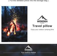 Almohada Inflable Portátil Widesea Para Camping Equipo Compressible Desechable Almohadilla De Aire Plegable Para Exterior Turismo Protección Durmiendo - details 4