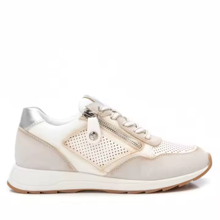 Zapatillas deportivas mujer XTI 143734 01 DEPORTIVO CASUAL CREMALLERA BLANCO 35300 25V - 1