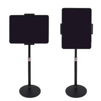 Soporte De Monitor Ajustable De Altura Compatible Con VESA Portátil Para Tableta Hasta 24cm Base Más Ancha Montaje En Escritorio Para Estación De Trabajo En Pie - details 4