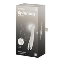 SATISFYER SPINNING G-SPOT 1 VIBRADOR Y ROTADOR COLOR BEIGE DILDO JUGUETES SEXUALES - details 1