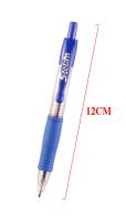 STELAM Paquete de 4 bolígrafos tinta gel de 0.7 mm en color azul - Escritura suave, retráctil, ideales para escuela, oficina y hogar ，tambien dispone de paquete de 3 colores 2azul 1 negro 1 rojo - details 2