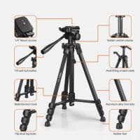 TACKLIFE MLT-02 Trípode de Cámara (48cm-150cm), 360° Fuerte Estabilidad - details 2