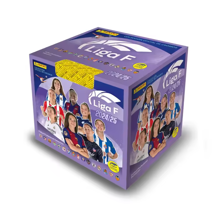Panini Pegatinas Para La Liga Femenina 2024-2025 - Colección Oficial de Cromos (Caja de 50 Sobres) - 1