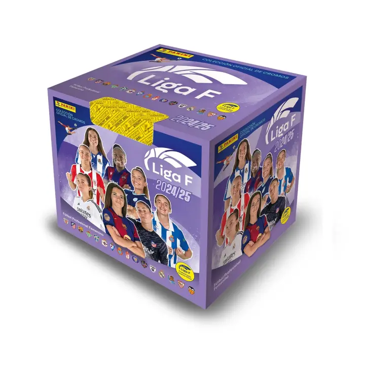 Panini Pegatinas Para La Liga Femenina 2024-2025 - Colección Oficial de Cromos (Caja de 50 Sobres) - 1