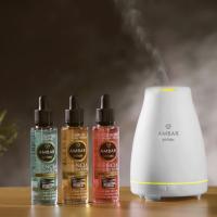 LILI HOME Pack de Humidificador + Esencia Ámbar de Regalo. El humidificador no solo añade humedad al aire, sino que también difunde la esencia Ámbar, creando un entorno agradable y relajante. Ideal para oficina, hogar, o cualquier espacio donde desee mejo - details 4