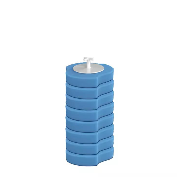 Juego De Limpieza Para Baño Con 16 Cabezas De Cepillo Y Escobas De Inodoro Herramientas De Limpieza Para Paredes Del Baño - 1