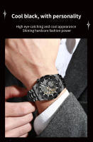 Reloj De Cuarzo Para Hombre VA VA VOOM Con Movimiento De Cuarzo Dial Hollowed out De 41mm Luminoso Dorado Luxuoso Reloj De Pulsera - details 3