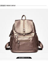 Bolso de mujer informal de moda de estilo coreano, bolso escolar de gran capacidad, mochila de viaje individual - details 19