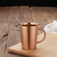 Taza De Café De Acero Inoxidable Con Doble Capa Y Tapa Tumbler Portátil Para Viaje Copa De Leche Y Té Para La Oficina - details 13