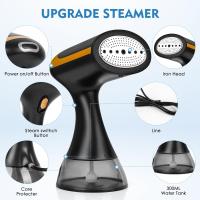 Vaporizador para Ropa 1500W, Vaporizador de Ropa para Casa, Oficina, Viaje, Vaporizador de Mano Portátil Actualizado 300ML Depósito de Agua de Gran Capacidad, Quita Arrugas,25s Calor Rápido Vaporizador de Mano para Ropa de Viaje Quita Arrugas de Tela para - details 1
