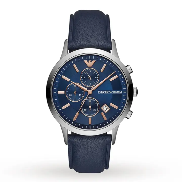 Emporio Armani Reloj hombre AR11216, Incluye Caja Original, Diámetro: 43MM - 1
