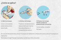 Trampas para Cucarachas Novar Ecogel- Pack de 6 trampas- Elimina Cucarachas de Forma Práctica - details 1