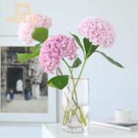 Nueva Simulación De Seda De Gran Tamaño Flor De Hydrangea Estilo Europeo Decoración Para El Hogar Y Boda Arreglo De Piso - details 0