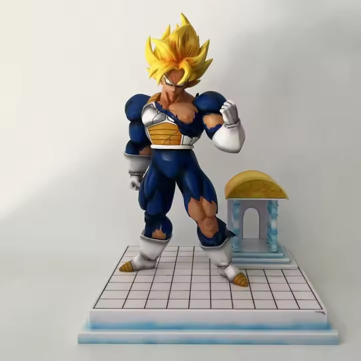 Figura De Acción Dragon Ball Mt Time Machine Son Goku 33cm Estatua De Colección PVC Modelo Decorativo Para Niños Regalo - 1