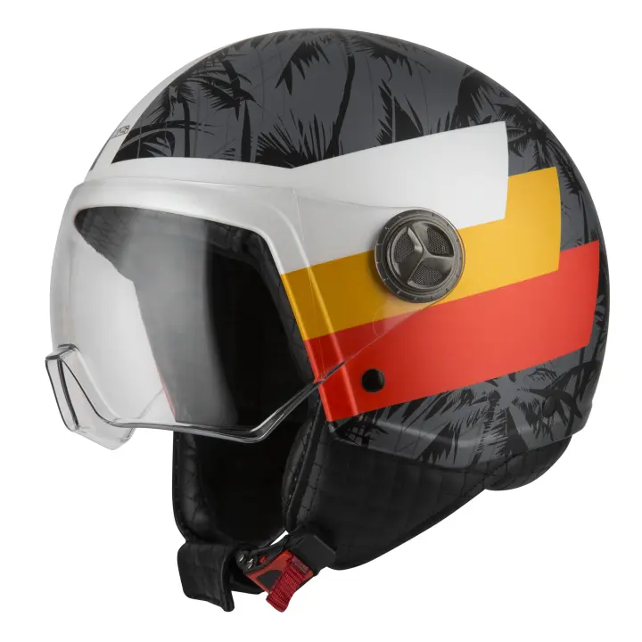 Casco de Moto Minijet Zeta 2 NZI - Clásico Moderno - Diseños Lujosos - 1