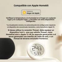Sensor De Temperatura Y Humedad Qingping T Versión Bluetooth Compatible E-Link INK Termómetro Inteligente Para Interior Compatible Con Apple HomeKit - details 5