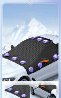 Cubierta De Parabrisas Para Coche Impermeable Anti Hielo Magnética Protectora Contra Nieve Y Sol Pieza CHYIEER B2835 - details 7