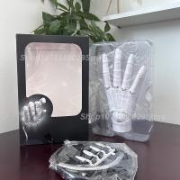 Mano Super Móvil 1:1 Para Dibujar Y Pintura Figura De Acción Simulación Blanco Y Gris Mano Izquierda Y Derecha Modelo De Juguete Para Adultos - details 19