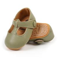 Zapatos Para Niños Primavera Verano Otoño T-Strap De Cuero Antideslizantes Mary Janes Para Niñas Y Niños Con Hebilla Cierre Planos Para Bebés - details 6